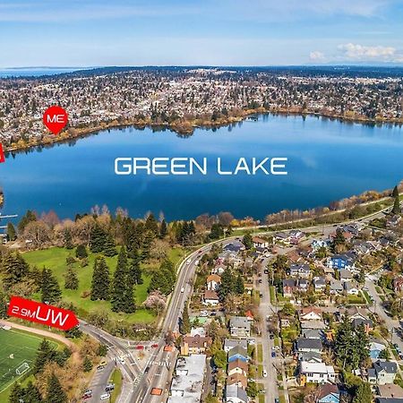Green Lake 1St Line Home A With Central Air Conditioners Seattle Exteriér fotografie